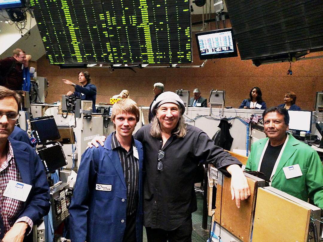 Trading floor visit